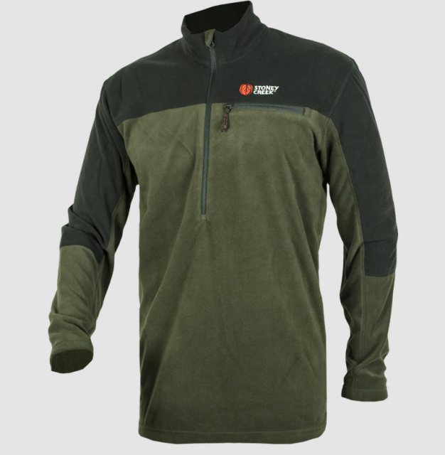 Stoney Creek Stoney Creek Micro+ Long Sleeved Top Bayleaf/Black