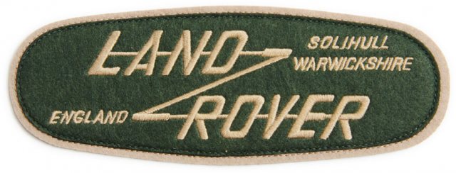 Land Rover Patch Bronze Green