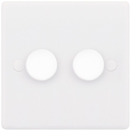 Westminster Electrical 2 Way Light Switch Dimmer 2 Gang