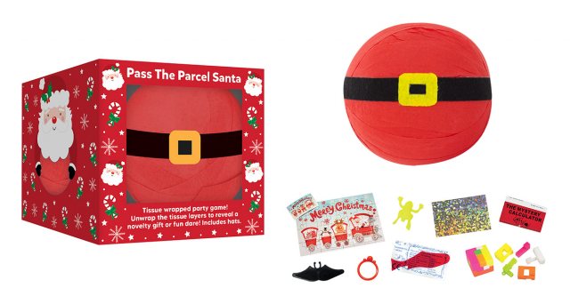 Santa Pass The Parcel Game