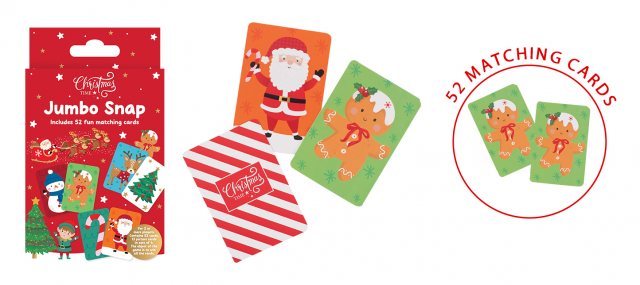 Christmas Jumbo Snap Card Game