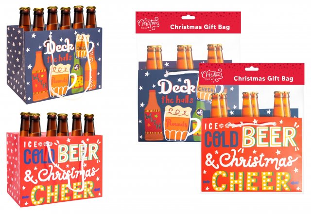Christmas Beer Gift Bag Assorted