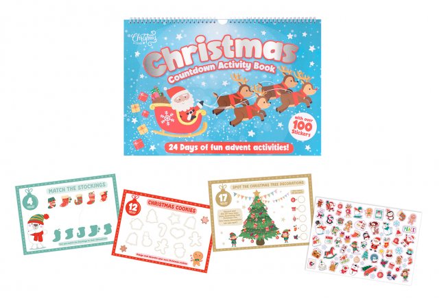 Christmas Countdown Activity Book