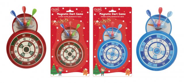 Christmas Magnetic Darts Game Assorted