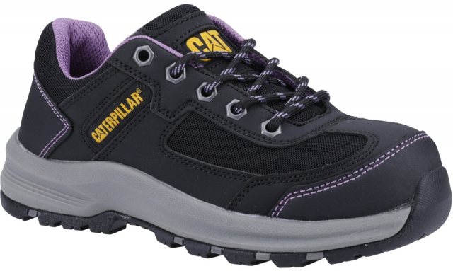 Caterpillar Caterpillar Ladies' Elmore Work Shoe Black/Lilac