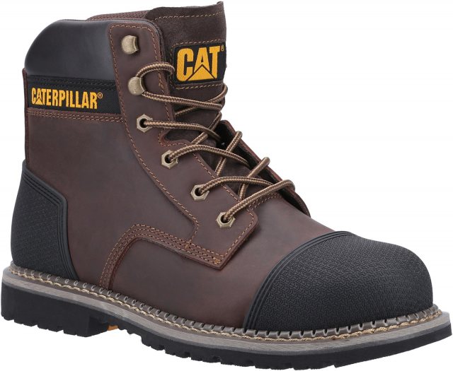 Caterpillar Caterpillar Men's Powerplant S3 Safety Boot Brown
