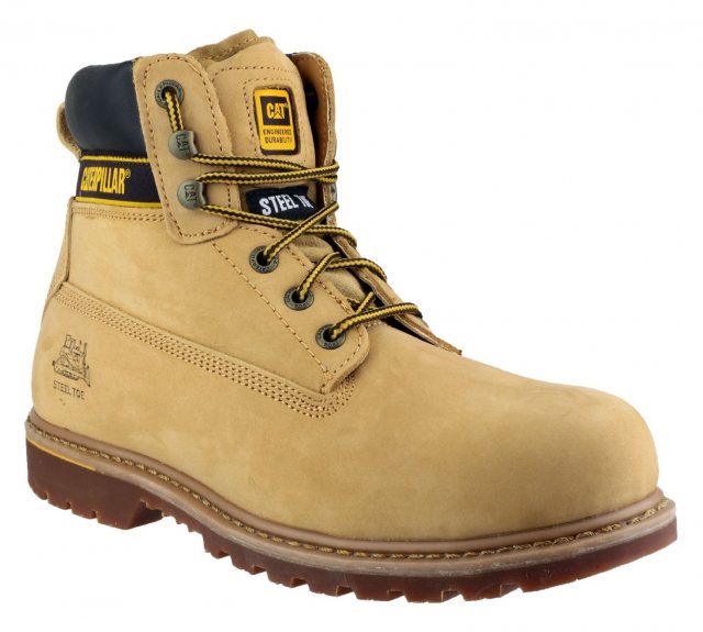 Caterpillar Caterpillar Men's Holton S3 Safety Boot Honey
