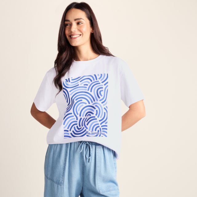 Tog24 Tog24 Wave T-Shirt Optic White