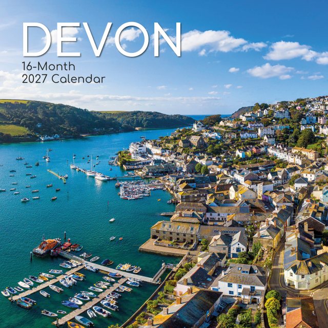 Gifted Stationary Square Devon Calendar 2027