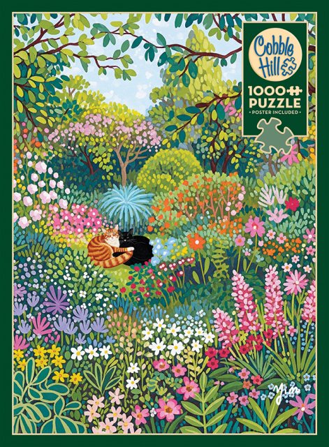 Cobble Hill In The Garden Jigsaw Puzzle