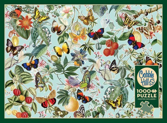 Cobble Hill Fruit & Flutterbies Jigsaw Puzzle