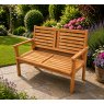 Apex Garden Fir 2 Seater Bench 120cm x 60cm