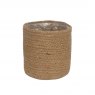 Apac Natural Jute Rope Basket With Liner