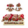 GINGERBREAD FIGURE 12PK ASST