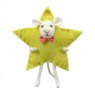 MOUSE STAR 14CM HANGING FELT