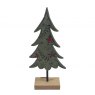Apac Felt Christmas Tree With Wooden Base