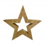 STAR WOODEN 52CM LED