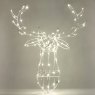 STAGS HEAD LED 120WW 60X70X20CM MAINS