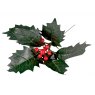 HOLLY IVY & RED BERRIES 6"