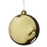BAUBLE GOLD SHINY 40CM SHATTERPROOF