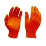 GLOVE NITRILE XL 50PK ORNG