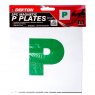 P PLATE CAR MAGNETIC 2PK DEKTON