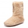 Bedroom Athletics Marilyn Faux Fur Slipper Boot Latte