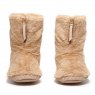 Bedroom Athletics Marilyn Faux Fur Slipper Boot Latte