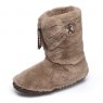 Bedroom Athletics Monroe Faux Fur Slipper Boot Taupe/Deep Taupe