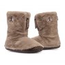 Bedroom Athletics Monroe Faux Fur Slipper Boot Taupe/Deep Taupe