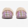 Bedroom Athletics Pippa Checked Slipper Lilac/Pink