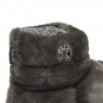 BEDROOMA Bedroom Athletics Norton Slipper Boot Charcoal Grey