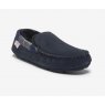 BEDROOMA Bedroom Athletics Hank Suede Moccasin Slipper Navy
