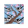 CARD LONG TAILED TITS