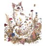CARD COTTAGE GARDEN KITTY