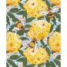 CARD LEMON BLOSSOM & BEES