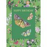 CARD BIRTHDAY BUTTERFLIES
