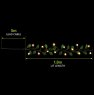 Noma Warm White Berry & Mistletoe Branch Garland 1.8m