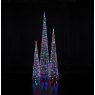 Noma Spectrum Acrylic Tree Cone 1.6m 3 Pack