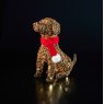 Noma Sitting Wicker Dog