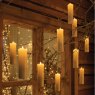 Noma Remote Controlled Pillar Candle Warm White 5 Pack With Wand