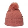 Jess & Lou Speckle Rib Bobble Hat