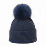 Jess & Lou Unisex Rib Bobble Hat