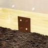 PERRYS Sleeper Base Anchor 75mm Concrete In