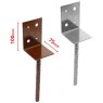 PERRYS Sleeper Base Anchor 75mm Concrete In