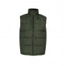 BODYWARMER PADDED GREEN