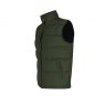 BODYWARMER PADDED GREEN