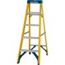 WERNER Werner Fibreglass Stepladder 5 Tread