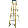 WERNER Werner Fibreglass Stepladder 8 Tread