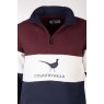 Rydale Rydale Byland Phesant Sweatshirt Navy/White/Wine